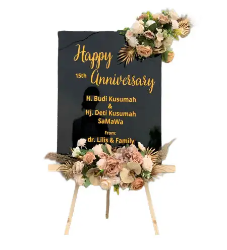 Papan Bunga Akrilik Rawamekar